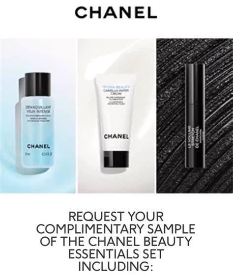 chanel sampler|how to get chanel samples.